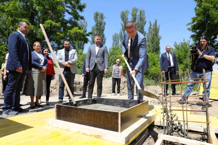 Училиштето „Гоце Делчев“ во Долно Лисиче добива нова спортска сала