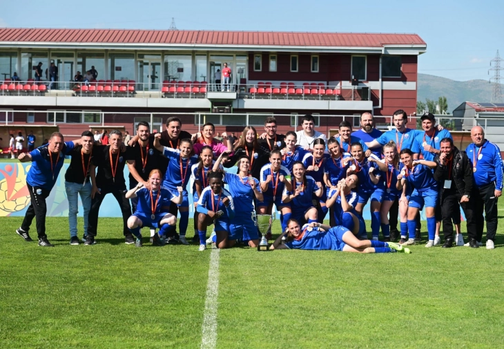 Фудбалерките на Љуботен го освоија Купот на Македонија