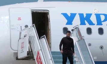 Зеленски пристигна во Анкара