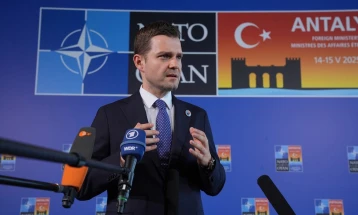 Mucunski in Antalya underlines country's contribution as stable and constructive NATO ally