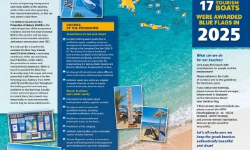 Грција втора во светот со 623 наградени плажи со „Сино знаме“