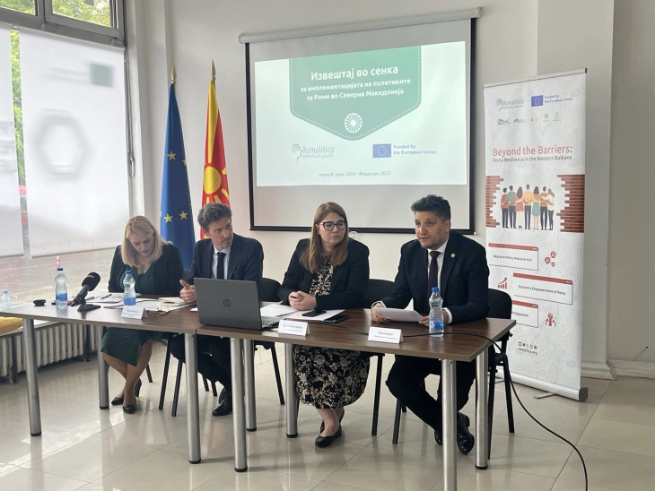 Извештај во сенка: Ромската заедница со предизвици во областите вработување, образование, здравство, домување и граѓанска регистрација