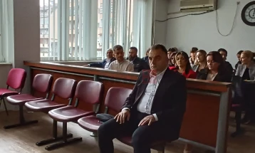 За пожарот во модуларната болница во Тетово, двајцата директори осудени на ефективна затворска казна од година и шест месеци