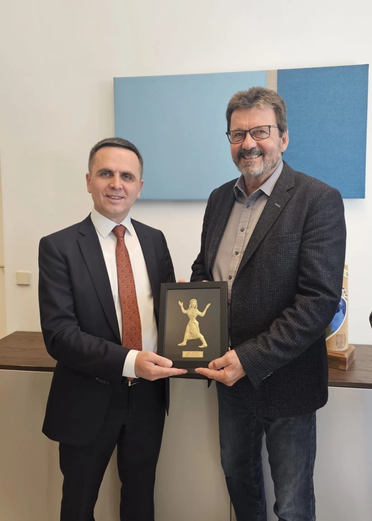 Градоначалникот на Тетово, Касами во официјална посета на австриската општина Хорн