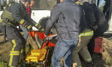 Во руски напад со дронови врз автобус во Украина загинаа девет лица, четворица повредени