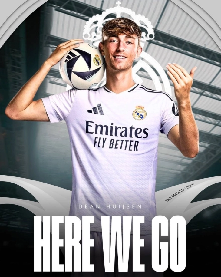 Hjusen edhe zyrtarisht futbollist i ri i Real Madridit