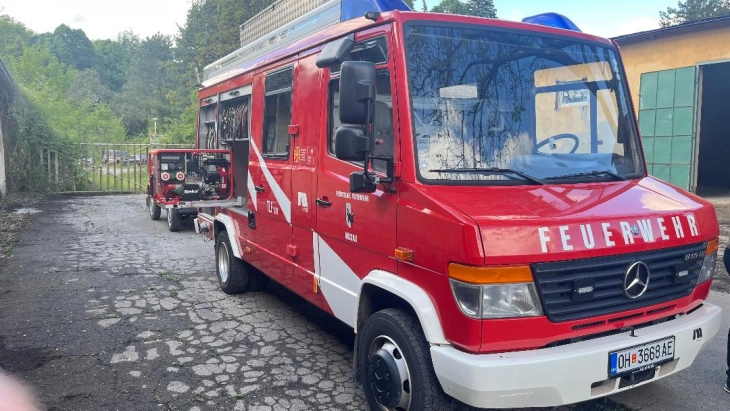 Донација од австриската покраина Тирол за Доброволното противпожарно друштво „Ентузијаст“ од Охрид и Дебрца