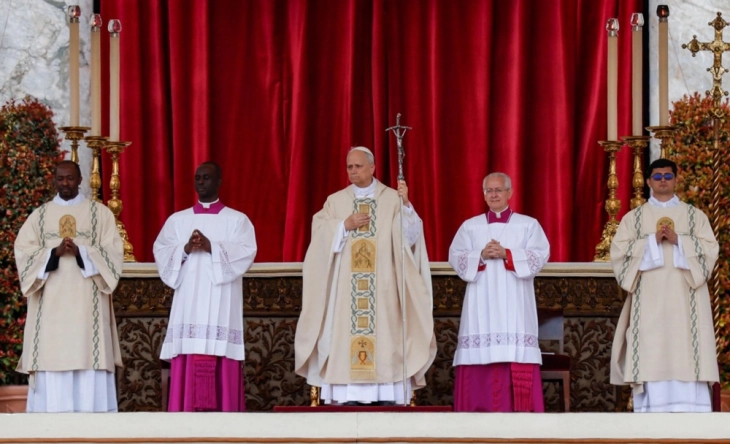 Pope Leo urges unity, condemns capitalism and war at inaugural Mass