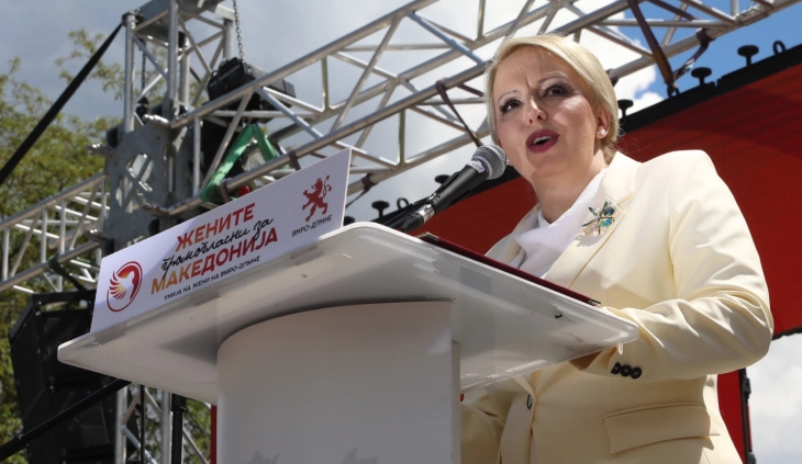 Peshevska: VMRO-DPMNE's Women's Union bulwark of women's fight, force in Macedonia