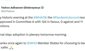 Anëtaret e OBSH-së votuan për marrëveshje globale për përmirësim të gatishmërisë për pandemitë