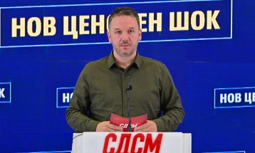 СДСМ: Синдикалната кошница поскапа за 1.217 денари, дебакл на политиките на власта