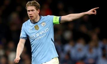 Kevin De Bruyne bids farewell to Manchester City fans
