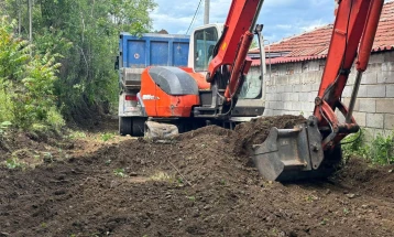 Почна реконструкцијата на улица  во село Кучково - инвестиција од приближно 5.000.000 денари