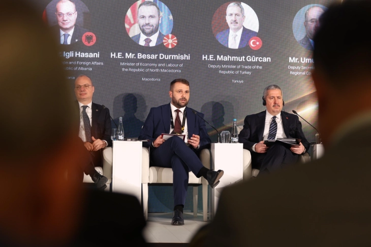 Durmishi at Sarajevo Business Forum 2025: Region needs interconnected economies, predictable policies 