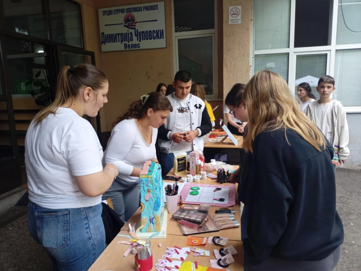 Велешките деветтоодделенци се запознаа со струките и занимањата во ССОУ „Димитрија Чуповски“