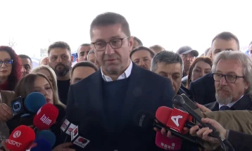 Мицкоски  во посета на Желино