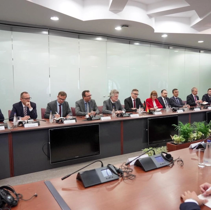 Mucunski meets German Eastern Business Association delegation 