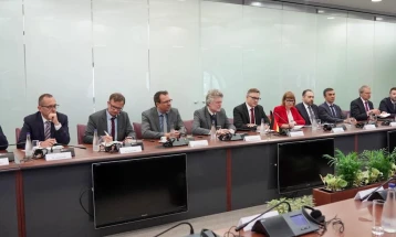 Mucunski meets German Eastern Business Association delegation 