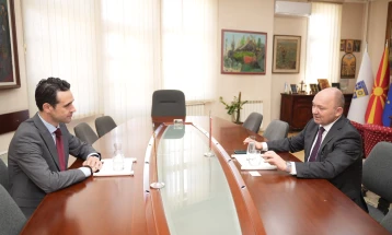 Амбасадорот на Австрија, Памер, во посета на Општина Струмица