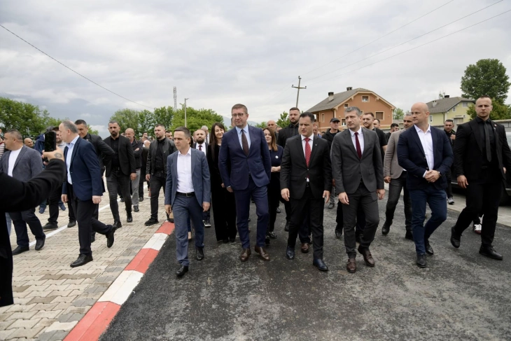 Mickoski nga Zhelina: Investojmë gjithkund në mënyrë të barabartë, vazhdojmë me realizimin e projekteve infrastrukturore