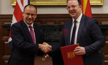 Nikolloski: Kompani dhe ekspertë të njohur britanikë do të ofrojnë mbështetje për realizimin e projekteve në Maqedoni