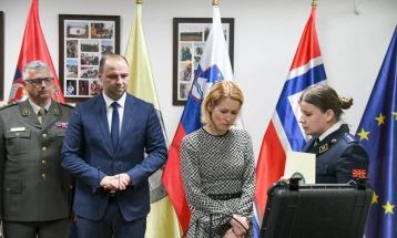 Мисајловски: Со поддршка од ЕУ, зајакнување на македонската Армија со помош во опрема од 40 милиони евра