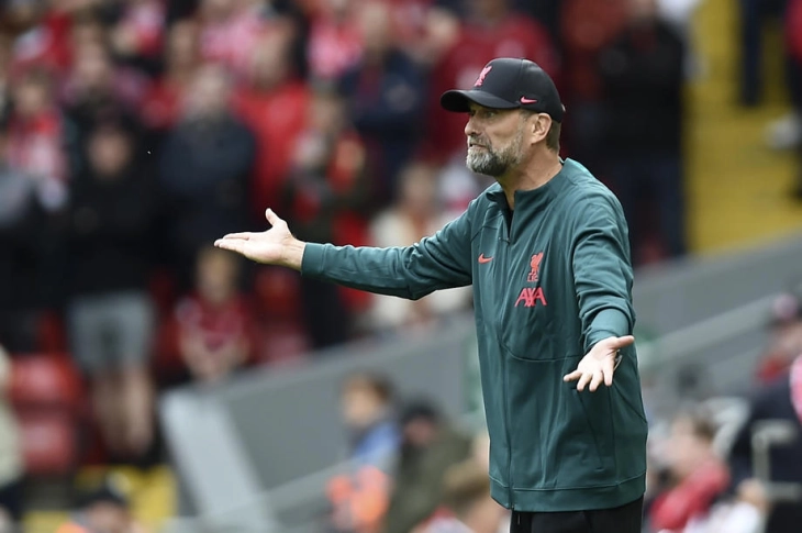 Клоп не е задоволен од критиките на навивачите на Ливерпул кон Трент