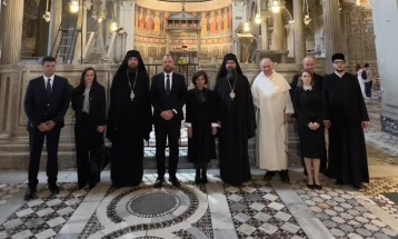President Siljanovska-Davkova in Rome for Ss. Cyril and Methodius Day