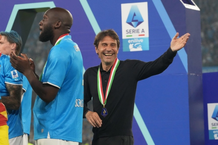 Конте го израмни рекордот на Капело во Серија А