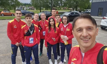 Кадетската џудо репрезентација на Македонија настапува на Балканското првенство во БиХ