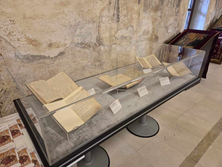 Rare exhibition of manuscripts and early printed books from Macedonia’s national library opens for first time in the country