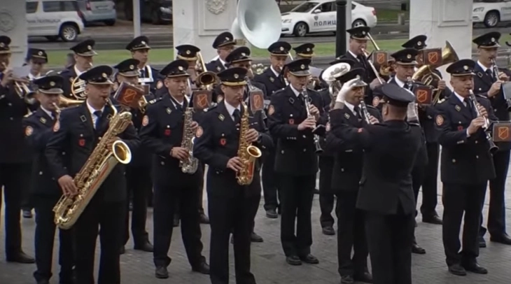 Концерт на воените оркестри од армиите на Северна Македонија и Вермонт, САД