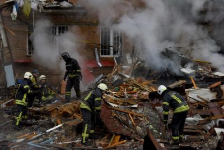 Russian drone attacks on Ukraine kill at least eight, injure dozens