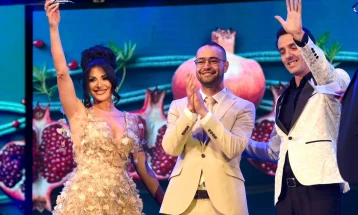 Дуетот Сузана Гавазова и Љубчо Ѓоргиев се победници на „Фолк фест Валандово 2025“