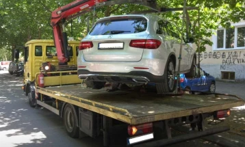 За една недела санкционирани 100 непрописно паркирани возила во Центар 