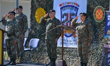 Hapje solemne e stërviitjes më të madhe ushtarake në vend 