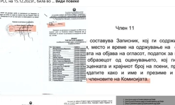 Милошоски: Незаконски избор на судии во Апелација, Камбовски изврши и кривично дело
