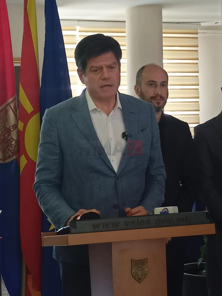 Rokas: Në Komunën e Velesit ekziston një potencial i madh për bujqësinë, ndërsa produktet tuaja mund të eksportohen në BE