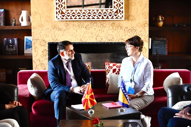 Takimi i Delegacionit Parlamentar me Delegacionin nga BeH në Forumin në Marok