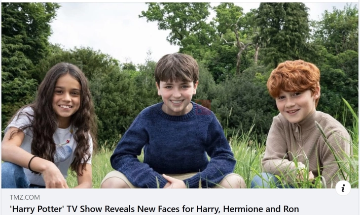 Џ.К. Роулинг презадоволна од изборот на новите три лица во ТВ-серијата „Хари Потер“