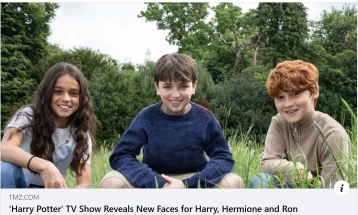 Џ.К. Роулинг презадоволна од изборот на новите три лица во ТВ-серијата „Хари Потер“