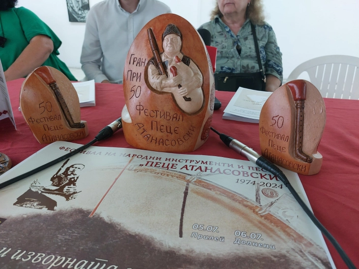 Со семинар за народните инструменти и песни во Прилеп и Долнени почнува фестивалот „Пеце Атанасовски“