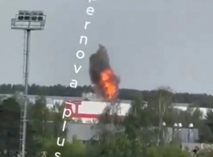 Руски фабрики за дронови погодени од украински дронови