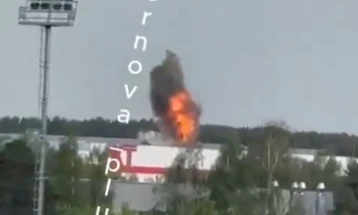 Руски фабрики за дронови погодени од украински дронови