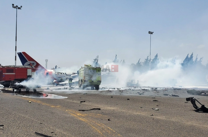 Izraeli goditi aeroportin në Sana, shkatërroi një aeroplan