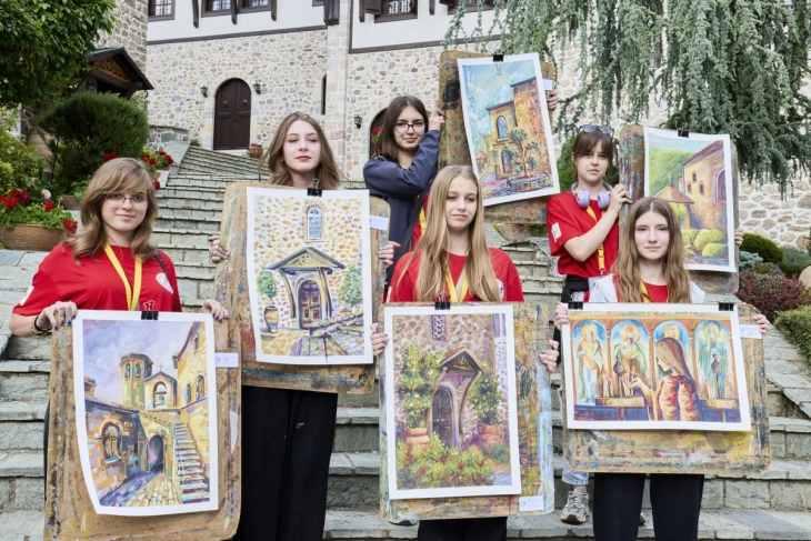 Бигорски повторно домаќин на детската светска ликовна колонија – „Мал Битолски Монмартр“