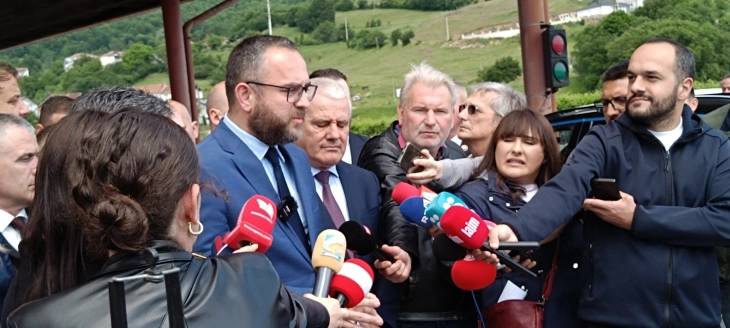 One-stop border control system at Jazhince-Globochica border with Kosovo begins operations  