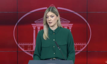 Прес-конференција на портпаролката на Владата, Митева (во живо)