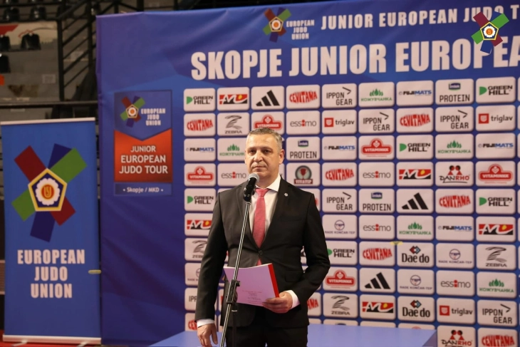 Трпаноски: Организацијата на ЕП во џудо е извонредна можност за промоција на Македонија