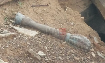 Gjendet një bombë dore në Kriva Pallankë e cila është hequr në mënyrë të sigurt